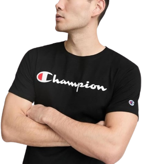 Champion Men's Classic Graphic Short Sleeve T-Shirt, Script Logo (Reg. Or Big & Tall) preview